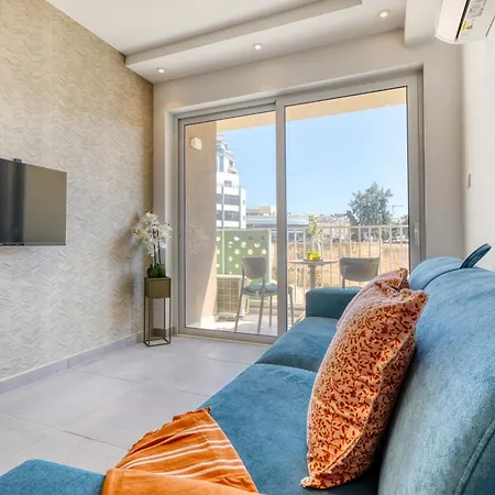 Cozy Heart Of St Julians Sleeps 5 Appartamento St. Paul's Bay